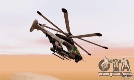 AH-2 Сrysis 50 C.E.L.L. Helicopter for GTA San Andreas