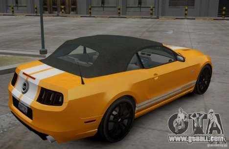 Ford Mustang GT Convertible 2013 for GTA 4