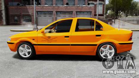 Iran Khodro Samand LX Taxi for GTA 4