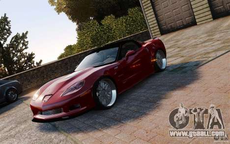 Chevrolet Corvette ZR1 for GTA 4