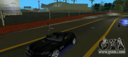 Mercedes-Benz SLR McLaren 722 Black Revel for GTA Vice City