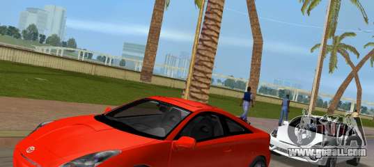 Toyota Celica 2JZ-GTE Black Revel for GTA Vice City