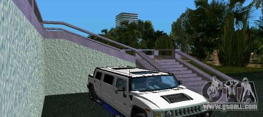 Hummer H2 SUT Limousine for GTA Vice City
