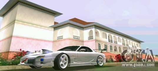 Mazda RX7 tuning for GTA Vice City