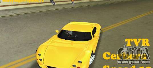 TVR Cerbera Speed 12 for GTA Vice City
