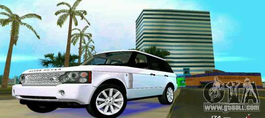 Land Rover Range Rover Supercharged 2008 for GTA Vice City