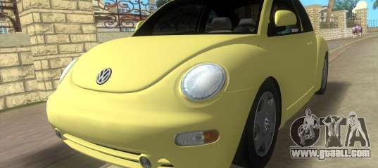 VW New Beetle for GTA Vice City