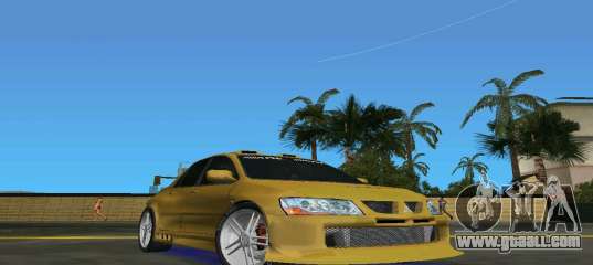 Mitsubishi Lancer Evo for GTA Vice City