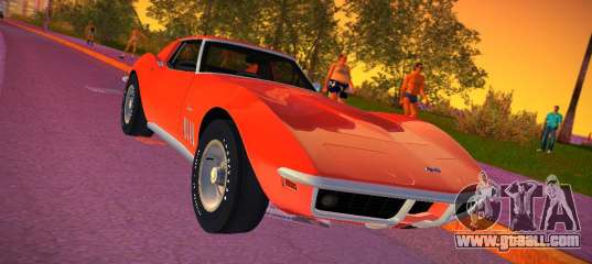 Chevrolet Corvette (C3) Stingray T-Top 1969 for GTA Vice City