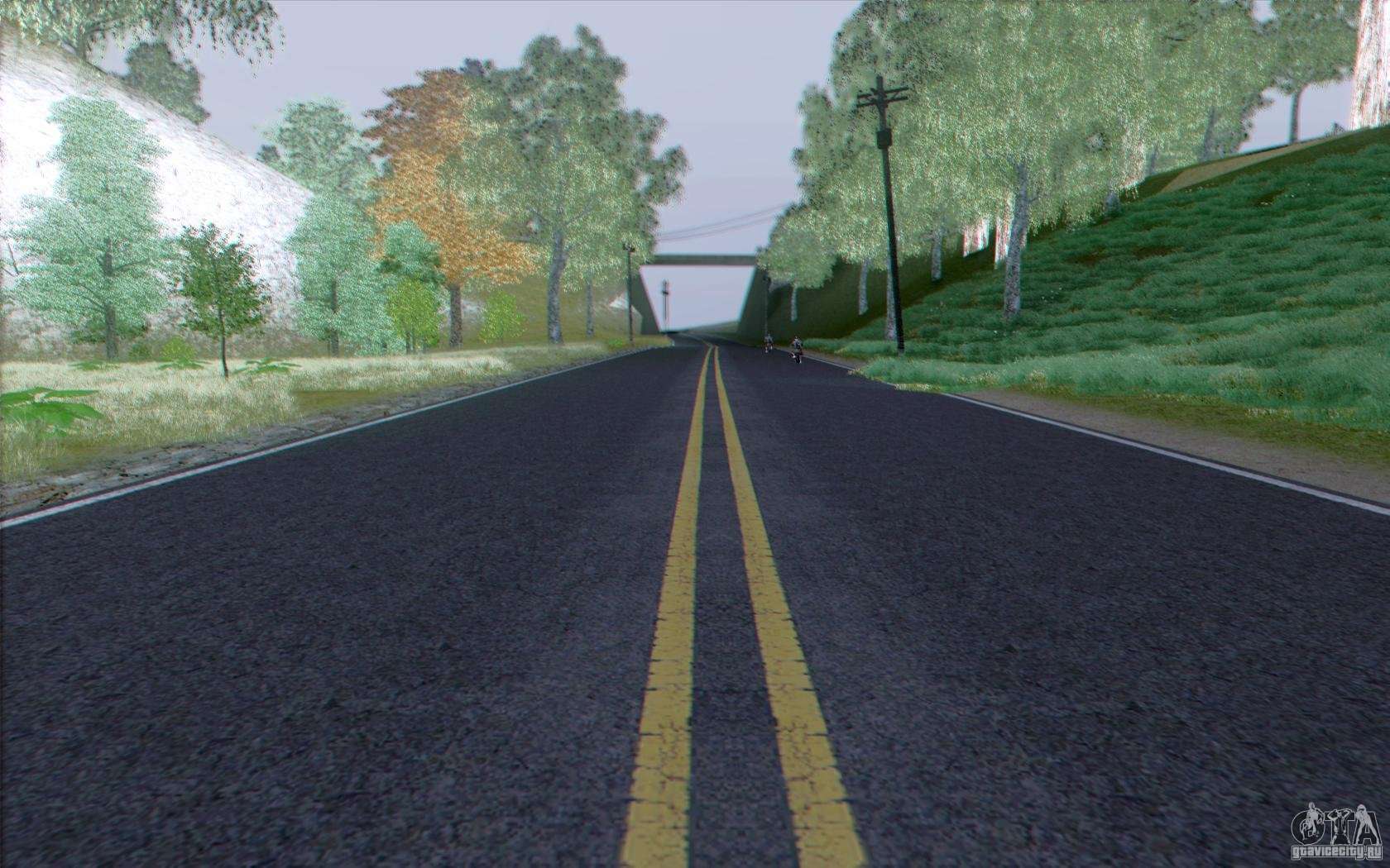HD Road v3.0 for GTA San Andreas