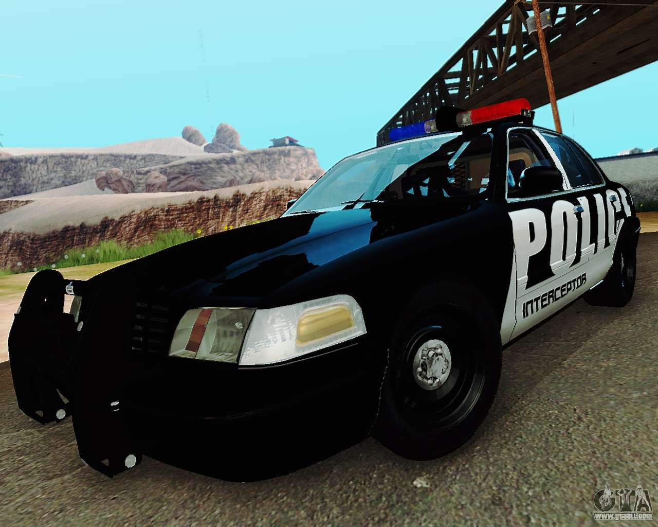 Download LAPD Ford Crown Victoria 2007 for GTA San Andreas (iOS, Android)