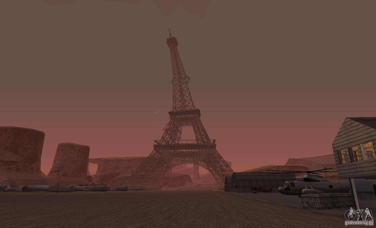 The Eiffel Tower from Call of Duty Modern Warfare 3 for GTA San Andreas