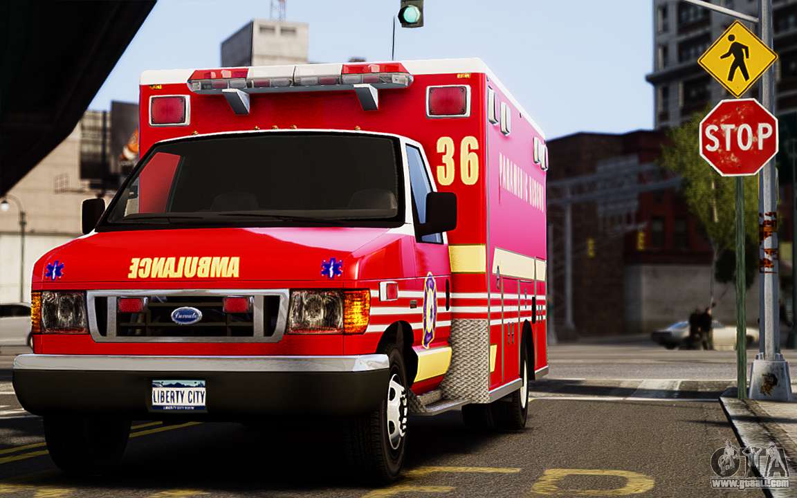 Ford Econoline E350 Ambulance for GTA 4