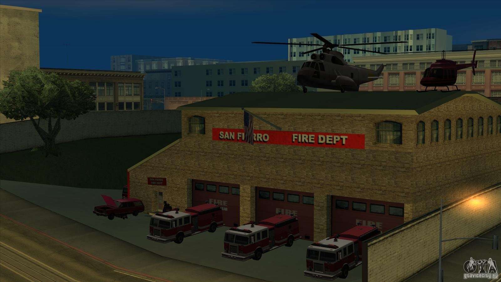 gta 5 fire station