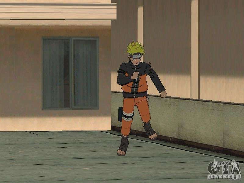 GTA San Andreas Naruto Skin HD For Android Mod