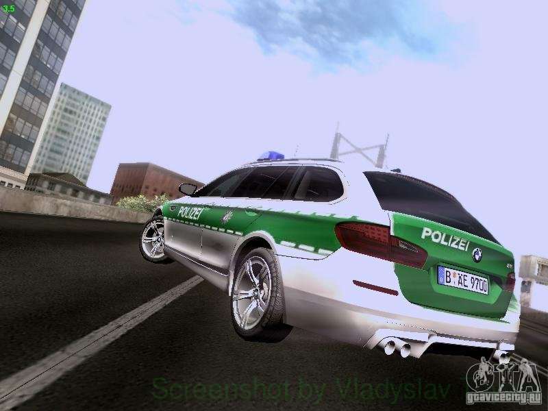 BMW M5 Touring Polizei for GTA San Andreas