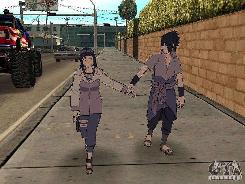 GTA San Andreas Naruto Skin HD For Android Mod 