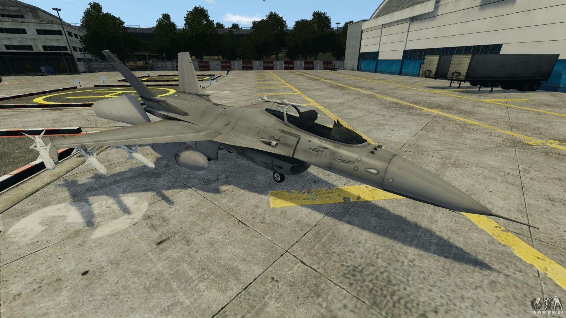 GTA 4 MOD AVIÃO A JATO 