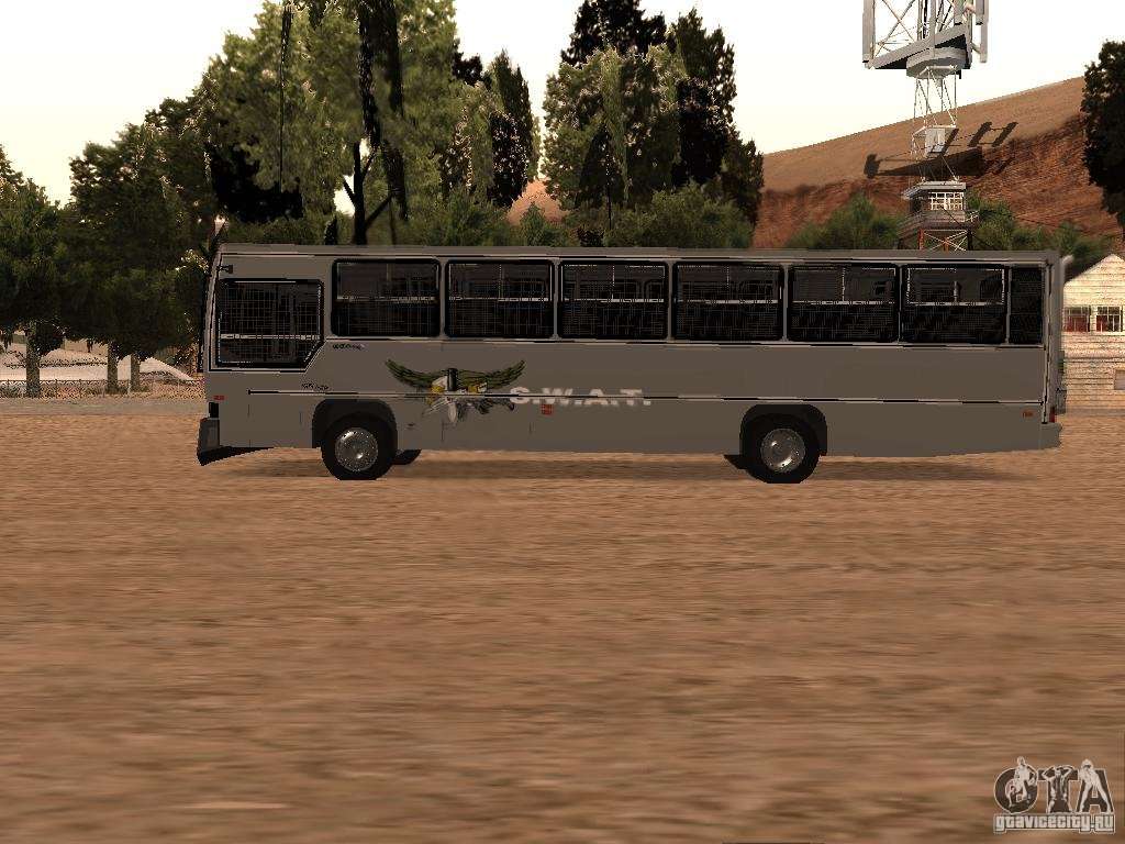 Mercedes Benz SWAT Bus for GTA San Andreas