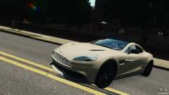 Aston Martin Vanquish 2013 белый for GTA 4