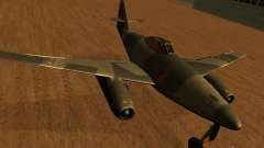 Messerschmitt Me262 for GTA San Andreas