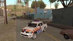 Mitsubishi L200 Police for GTA San Andreas