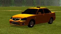 VAZ 2170 yellow for GTA San Andreas