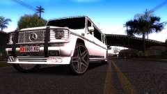 Mercedes-Benz G500 Limousine белый for GTA San Andreas