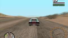Classic speedometer for GTA San Andreas
