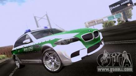 BMW M5 Touring Polizei for GTA San Andreas
