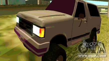 Ford Bronco 1990 for GTA San Andreas