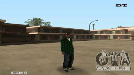 Skin Pack Groove Street for GTA San Andreas