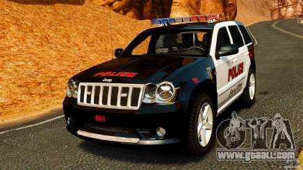 Jeep Grand Cherokee SRT8 2008 Police [ELS] for GTA 4