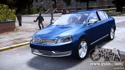 VW Passat B7 TDI Blue Motion for GTA 4