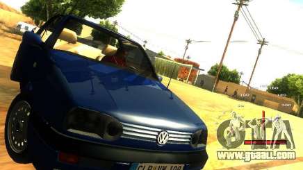 Volkswagen Golf MK3 Cabrio 1993 for GTA San Andreas