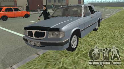 GAZ 3110 Volga silver for GTA San Andreas
