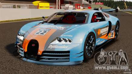 Bugatti Veyron 16.4 Body Kit Final for GTA 4