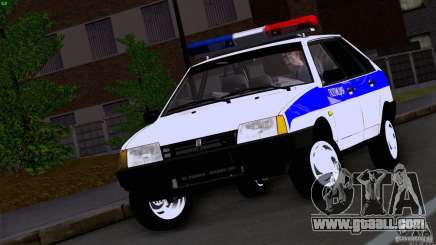 Vaz 2109 Police for GTA San Andreas
