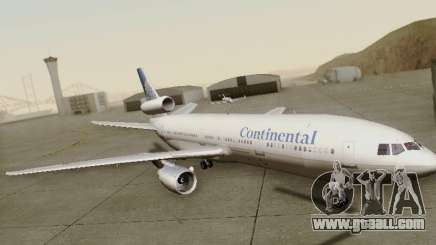 McDonell Douglas DC-10-30 Continental for GTA San Andreas