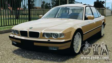 BMW 750iL E38 1998 for GTA 4