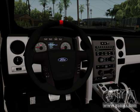 Ford F-150 SVT Raptor 2011 for GTA San Andreas