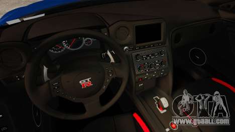 Nissan GT-R 2012 Black Edition AMS Alpha 12 for GTA 4