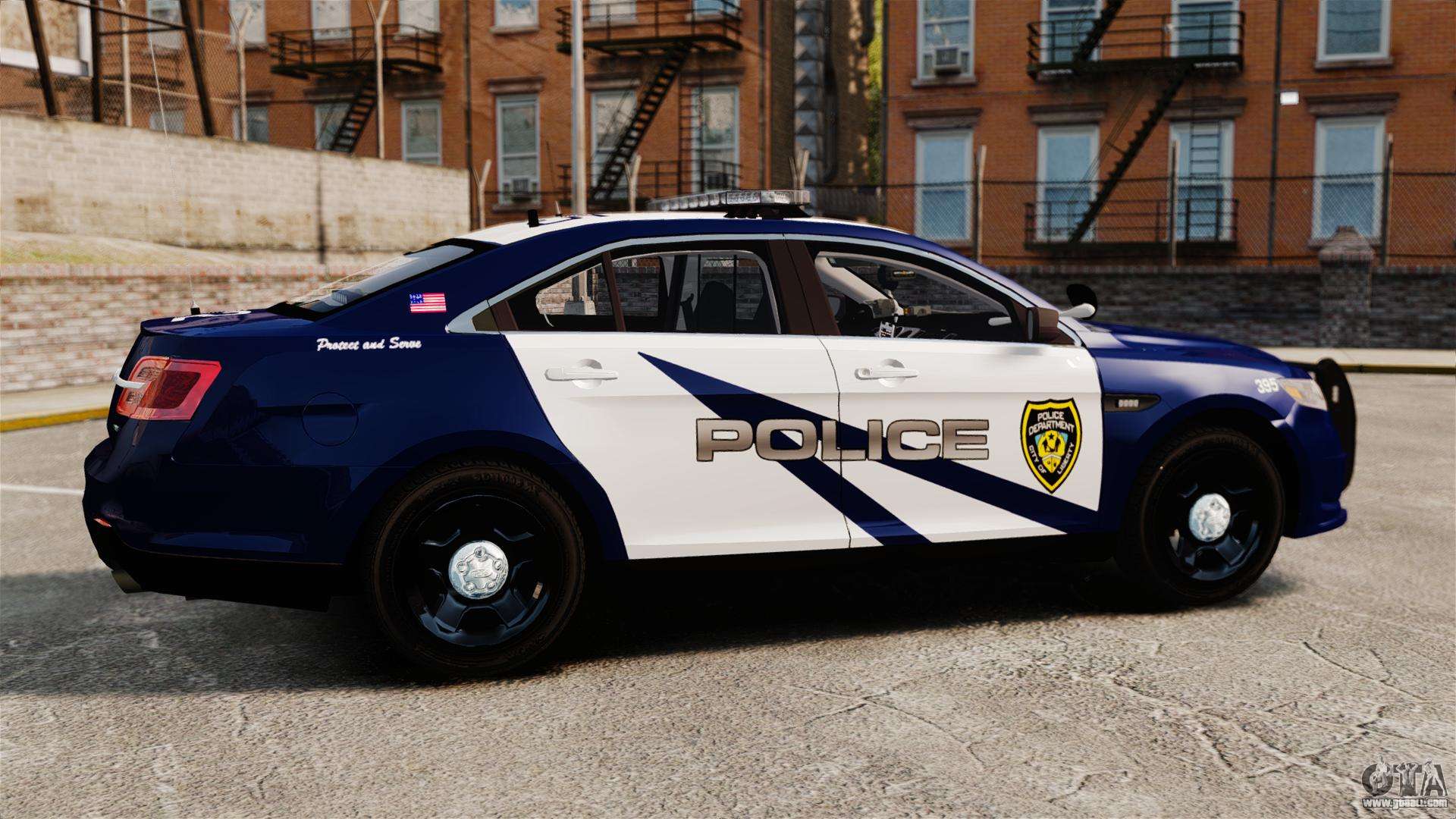 Ford Taurus Police Interceptor 2013 Lcpd Els For Gta 4