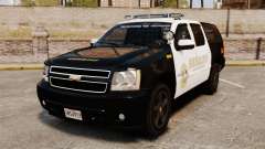 Chevrolet Suburban GTA V Blaine County Sheriff for GTA 4