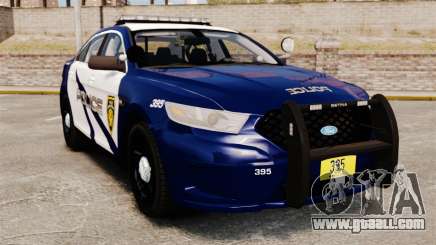 Ford Taurus Police Interceptor 2013 LCPD [ELS] for GTA 4