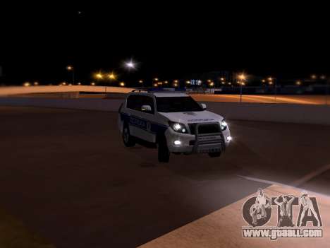 Toyota Land Cruiser POLICE for GTA San Andreas