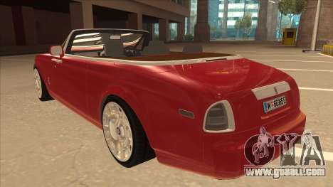 Rolls Royce Phantom Drophead Coupe 2013 for GTA San Andreas