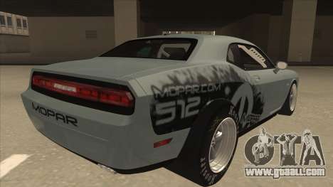 Dodge Challenger Drag Pak for GTA San Andreas