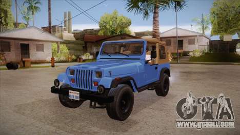 Jeep Wrangler V10 TT Black Revel for GTA San Andreas