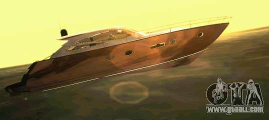 Cartagena Delight Luxury Yacht for GTA Vice City